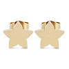 PVD Vacuum Plating 304 Stainless Steel Stud Earrings for Women EJEW-A048-46G-G-1