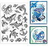 PVC Stamps DIY-WH0371-0150-1