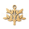 201 Stainless Steel Pendants STAS-S157-11G-1