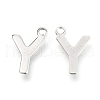 201 Stainless Steel Charms X-STAS-C021-06P-Y-2