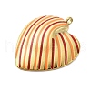 304 Stainless Steel Pendants STAS-V003-03G-04-2