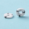 Handmade Two Tone Polymer Clay Beads CLAY-N008-B010E-1