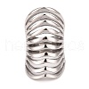 Non-Tarnish 304 Stainless Steel Chunky Hollow Ring for Men Women RJEW-B040-12P-3