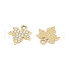 Alloy Rhinestone Pendants FIND-M018-24C-G-2