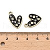 Alloy Rhinestone Pendants FIND-I043-01G-3