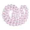 Transparency Glass Beads Strands GLAA-T023-12E-2