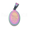 Ion Plating(IP) 304 Stainless Steel Pendants STAS-H356-07M-1