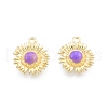 Alloy Enamel Pendants FIND-A017-09B-01LG-2