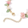Acrylic Beaded Bracelets for Women BJEW-TA00627-01-4