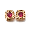 Brass Glass Beads KK-M318-38G-01-1