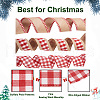 Cheriswelry 3Roll 3 Style Polyester & Hemp Ribbon OCOR-CW0001-01-4