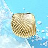 Brass Cuff Finger Rings for Women RJEW-U033-09G-01-3