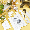   200Pcs 3D Mirror Square Acrylic Mosaic Wall Sticker DIY-PH0005-91-3