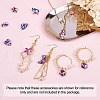 K9 Glass Rhinestone Charms X-GLAA-TA001-007-11