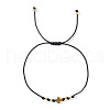 Adjustable Cross & Round Braided Bead Bracelets for Women YI2903-1-1