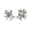 Tibetan Style Alloy Pendants TIBE-B001-49AS-1