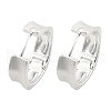 Brass Hoop Earrings for Women EJEW-U055-07S-2
