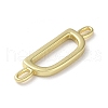Rack Plating Brass Connector Charms KK-P245-07G-D-2