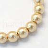 Baking Painted Glass Pearl Bead Strands HY-Q003-3mm-42-2