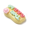 Opaque Resin Cabochons RESI-K026-01D-3