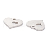 Non-Tarnish 201 Stainless Steel Pendants STAS-D451-23P-2
