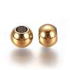 Ion Plating(IP) 304 Stainless Steel Spacer Beads X-STAS-L222-42C-G-2
