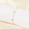 304 Stainless Steel Beaded Bracelets for Women BJEW-M056-08G-01-4