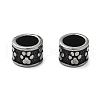 304 Stainless Steel European Beads STAS-V008-40AS-1