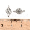 304 Stainless Steel Connector Charms STAS-D039-01P-3