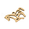 201 Stainless Steel Pendants STAS-F316-03G-2