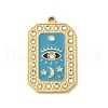 304 Stainless Steel Rhinestone Pendants STAS-I322-82G-B-1