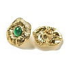 Ion Plating(IP) 304 Stainless Steel Stud Earrings EJEW-G400-49G-01-2
