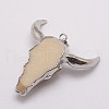 Resin Big Pendants KK-G292-09P-4