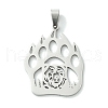 Non-Tarnish 201 Stainless Steel Pendants STAS-U003-20B-P-1