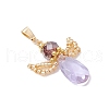 Glass Pendants PALLOY-MZ00544-4