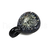 Handmade Lampwork Pendants LAMP-Q005-05B-01-2