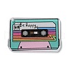 Transparent Tape Acrylic Pendants X-OACR-G026-01F-1