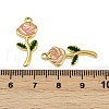 304 Stainless Steel Enamel Pendants STAS-L290-41G-3