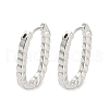 Brass Hoop Earrings EJEW-G363-12P-1