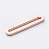 PVD Vacuum Plating 304 Stainless Steel Linking Rings for Jewelry Making STAS-G215-20RG-2