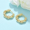Brass Hoop Earrings EJEW-Q015-03G-02-4