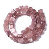 Dyed Natural White Jade Beads Strands G-S364-083A-05-2