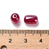 Opaque Glass Beads GLAA-Z012-01I-3
