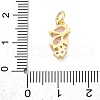 Brass Micro Pave Cubic Zirconia Pendants KK-S510-47G-03-3