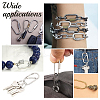 Unicraftale 10Pcs 304 Stainless Steel Screw Carabiner Lock Charms STAS-UN0058-40P-6