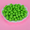 Round Silicone Focal Beads SI-JX0046A-119-3