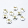 925 Sterling Silver Beads STER-I014-7mm-24S-1