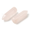 Natural Rose Quartz Pointed Pendants G-C158-05M-2
