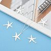 Starfish Brass Pendants X-KK-L134-11S-5