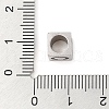 Tarnish Resistant 201 Stainless Steel European Beads STAS-M058-01C-P-3